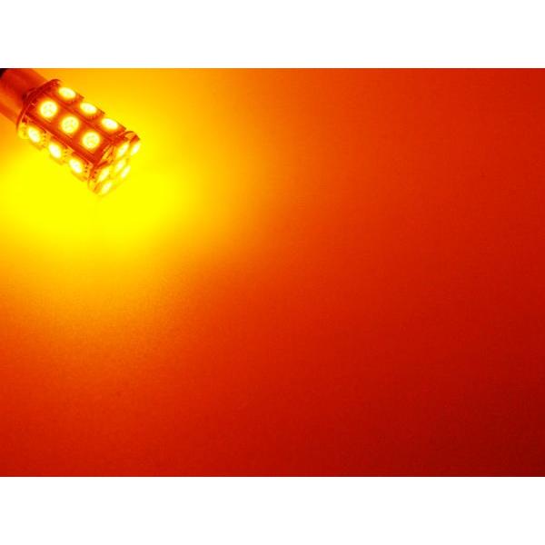 S25ピン角150（BAU15ｓ） 2個 高性能3chip×27SMD アンバーC-18 | ブランド登録なし | 03