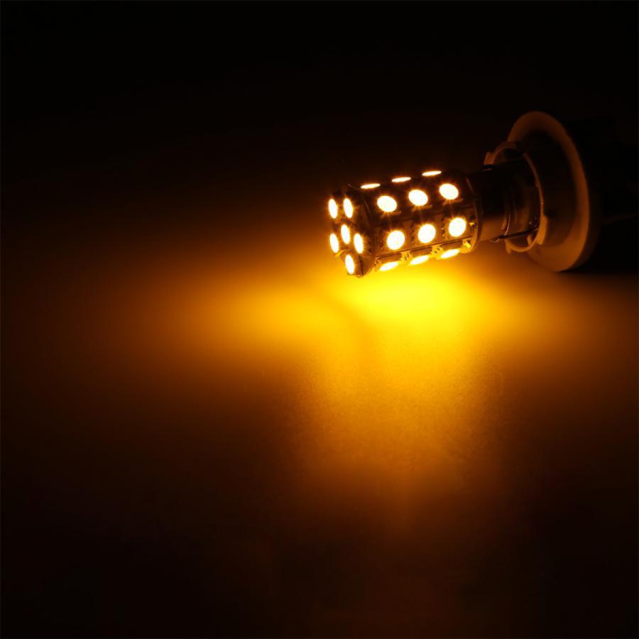 S25ピン角150（BAU15ｓ） 2個 高性能3chip×27SMD アンバーC-18 | ブランド登録なし | 04