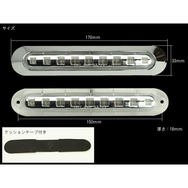 LED マーカー ランプ 12V 24V ワイド 防水 汎用 車高灯 サイドマーカー 