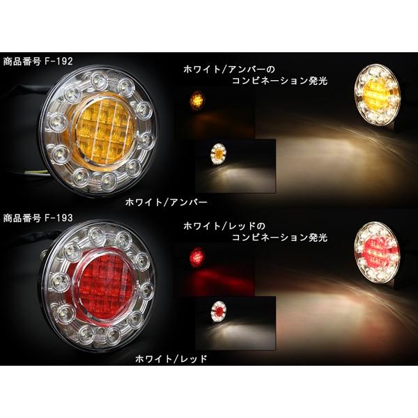 軽トレーラー　丸テール Aoling トラック テールランプ 丸型、トレーラー テールランプ、軽トラ