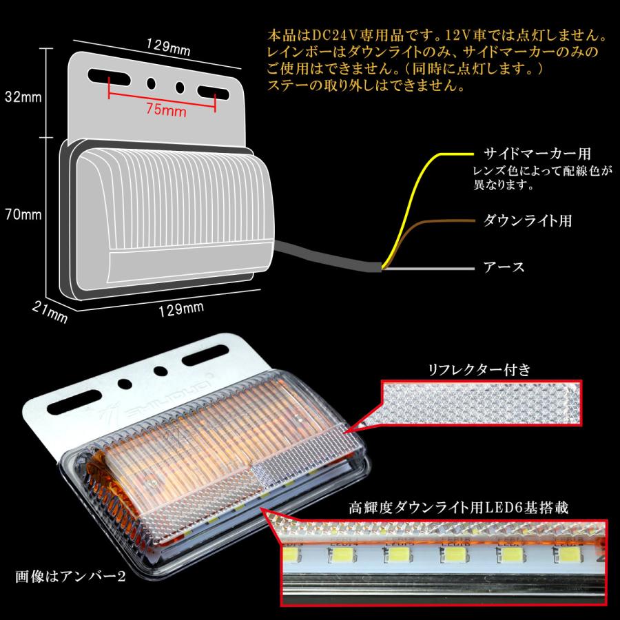 ぼ*く様 半額スタート!! LED バスマーカー 12-24V兼用 ダウンライト LED 16連バスマーカーランプ 12-24V兼用 ダウンライトSMD8連付 ライム