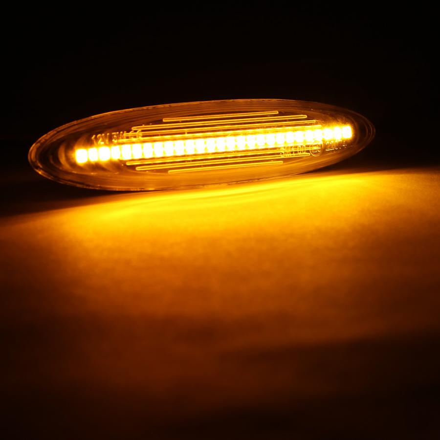 LED サイドマーカー シーケンシャル ウインカー クリア トヨタ クラウン ゼロクラウン カムリ マークX レクサス IS250 350 GS350 430 F-513 | トヨタ | 04
