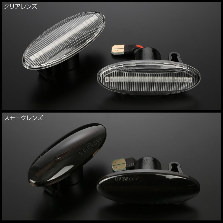 スズキ（SUZUKI） LED サイドマーカー クリア ニッサン ZE0 リーフ