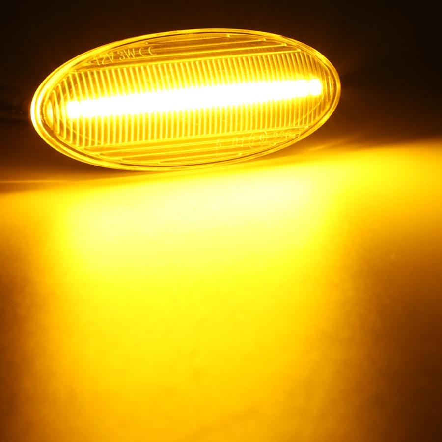 LED サイドマーカー スモーク ニッサン T31エクストレイル Z11 Z12キューブ C26セレナ E11 E12ノート K12 K13マーチ C11ティーダ等 F-516 | ノート | 04