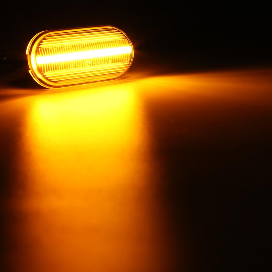 LED サイドマーカー シーケンシャル クリア ウインカー ニッサン Z33 フェアレディZ E11ノート K12マーチ C11ティーダ K30クルー 前期 F-521 | ノート | 04