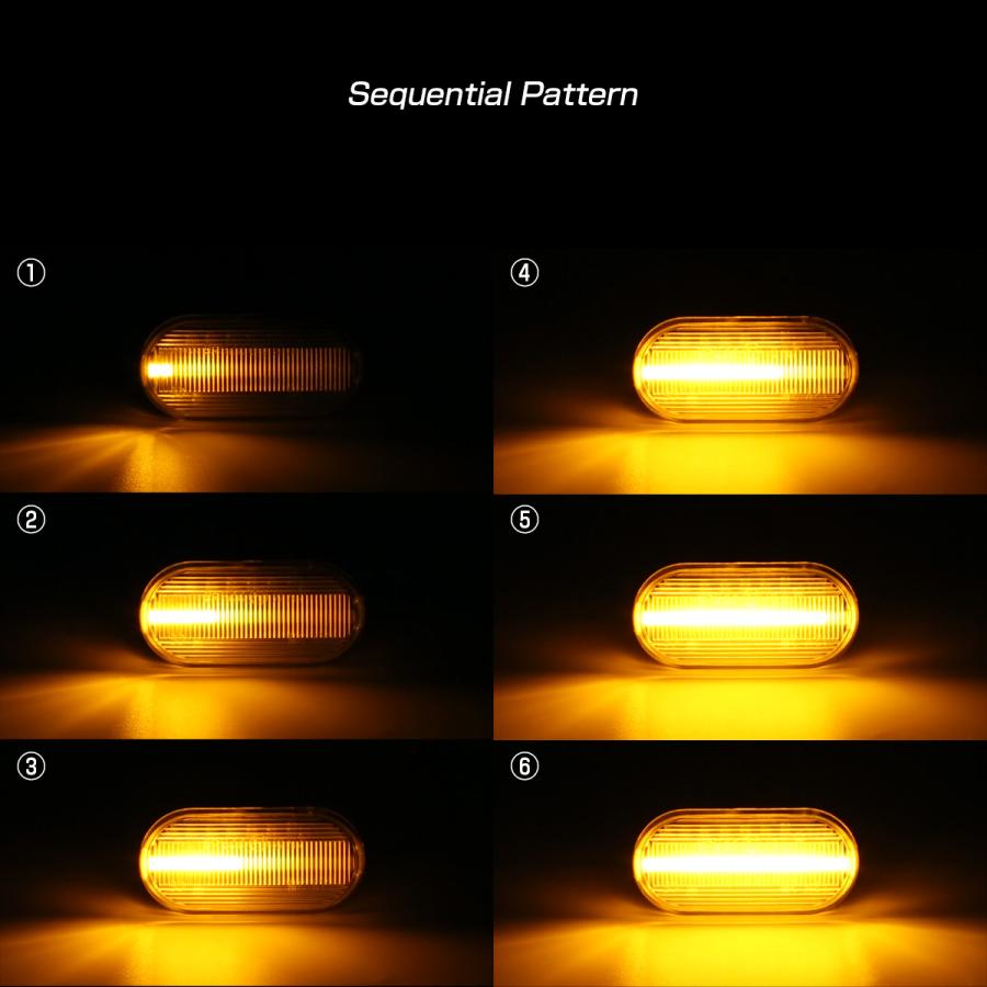 LED サイドマーカー シーケンシャル ウインカー クリア ホンダ CR-V RD N-BOX N-VAN S660 JW5 インテグラ DC5 F-525 | N-BOX | 05