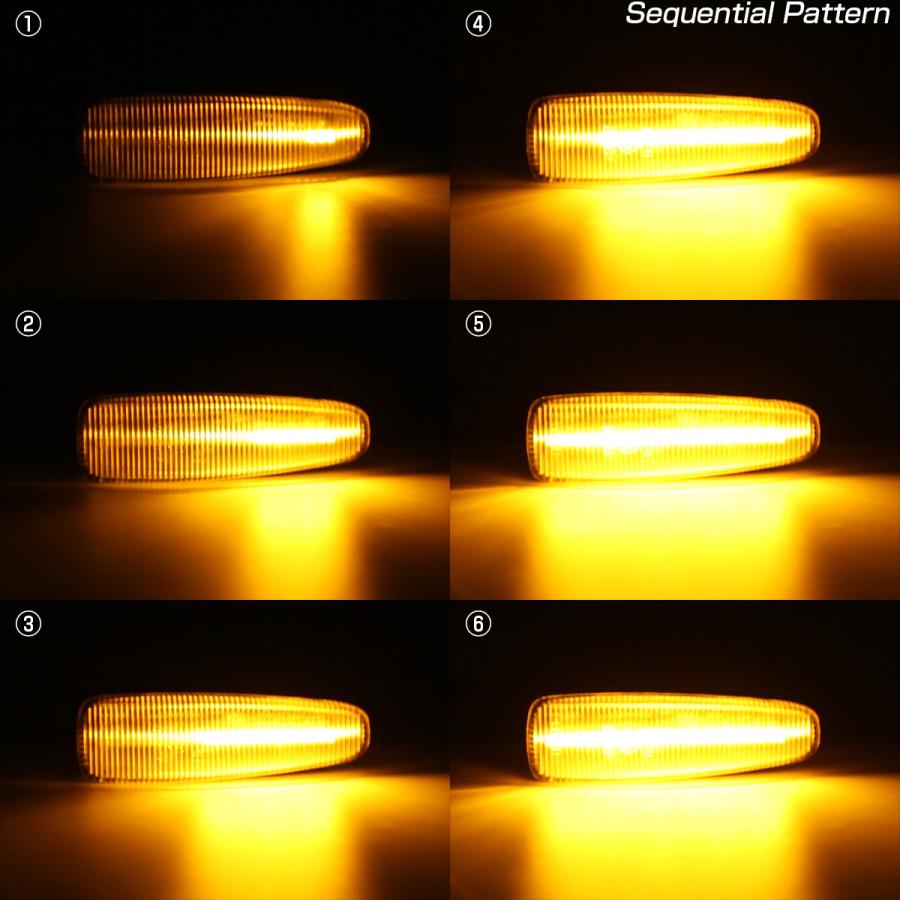 三菱（MITSUBISHI） LED サイドマーカー シーケンシャル ウインカー