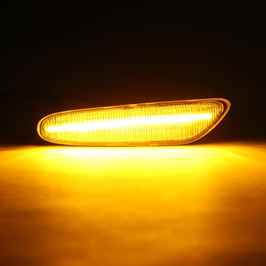 LED サイドマーカー ウインカー BMW 1シリーズ E81 E82 E87 3シリーズ E90 E91 E92 E93 5シリーズ E60 E61 X1 E84 スモークレンズ F-561 | BMW | 04