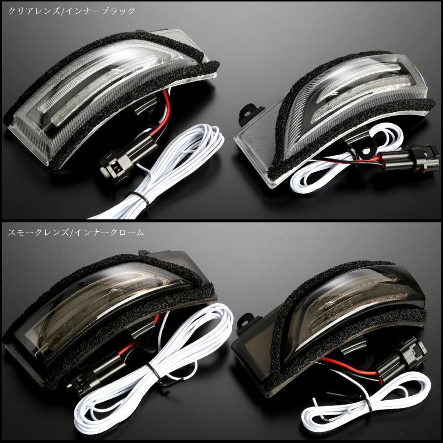 LED ドアミラー シーケンシャル  ウインカー GP GJ インプレッサ WRX STI S4 BM BR レガシィ エクシーガ スモーク F-563 | レガシィ アウトバック | 03