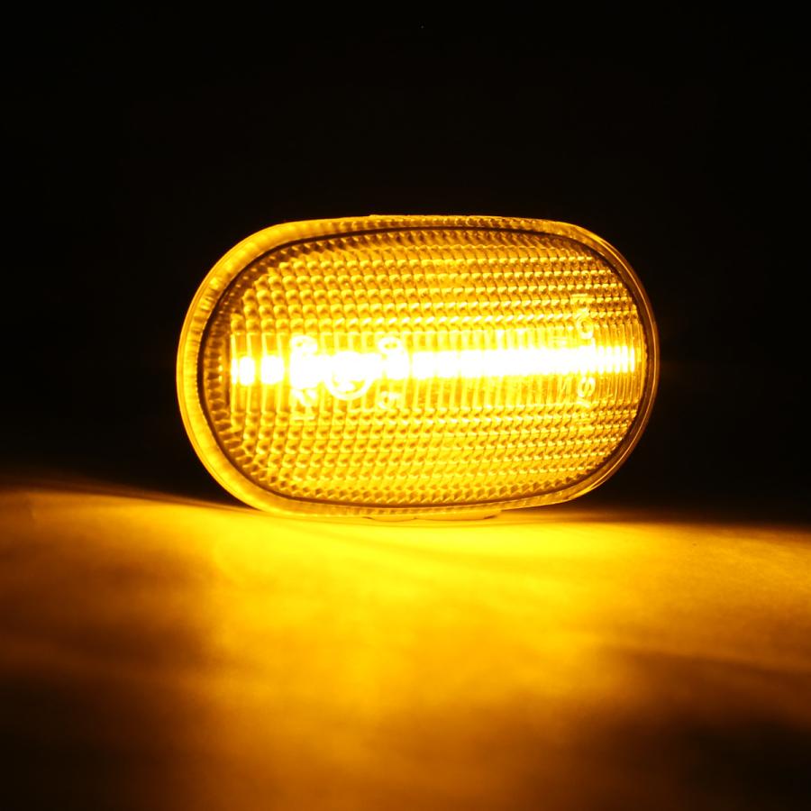 LED サイドマーカー ウインカー スモーク スズキ用 JB64W JB74W JC74W ジムニー シエラ ノマド JB23W JB43W キャリイ トラック DA63T アルトラパン HE21S F-573 | ジムニー | 04
