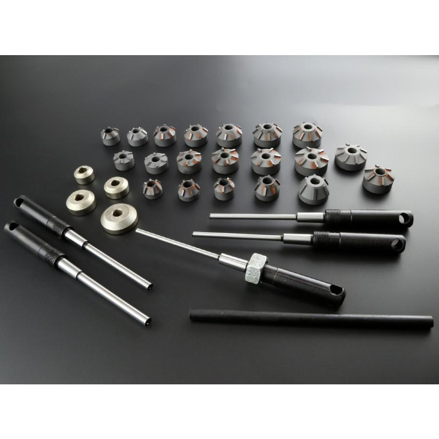 バルブシートカッター 31点 バルブすり合わせ エンジン 整備 工具 I