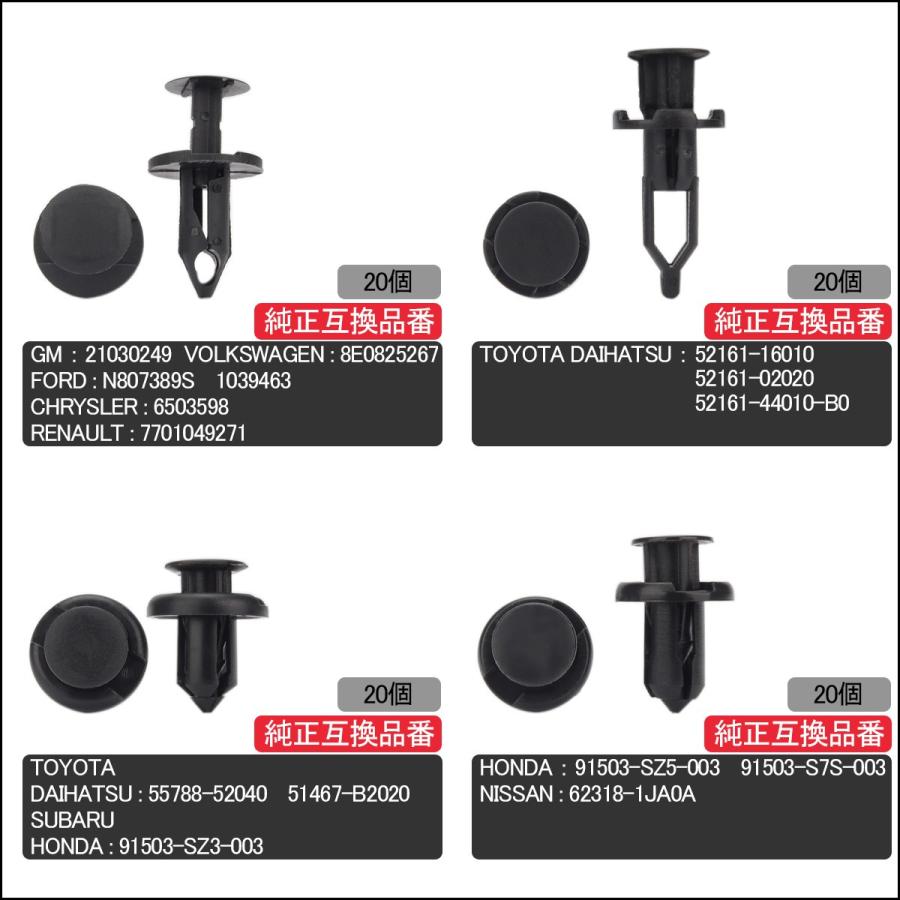 内張りクリップ ブラッシュクリップ プルリベット 12種 240個セット ケース入 内装 外装 固定用 I 526 I 526 オートパーツ専門店 Eale Store 通販 Yahoo ショッピング
