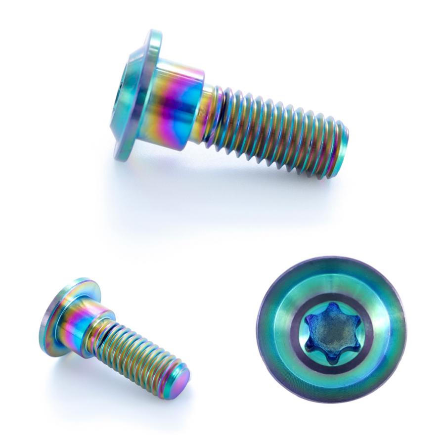 チタンボルト M8×24mm P1.25 ブレーキディスク ローターボルト ホンダ車用 虹色 JA068 | ブランド登録なし | 02