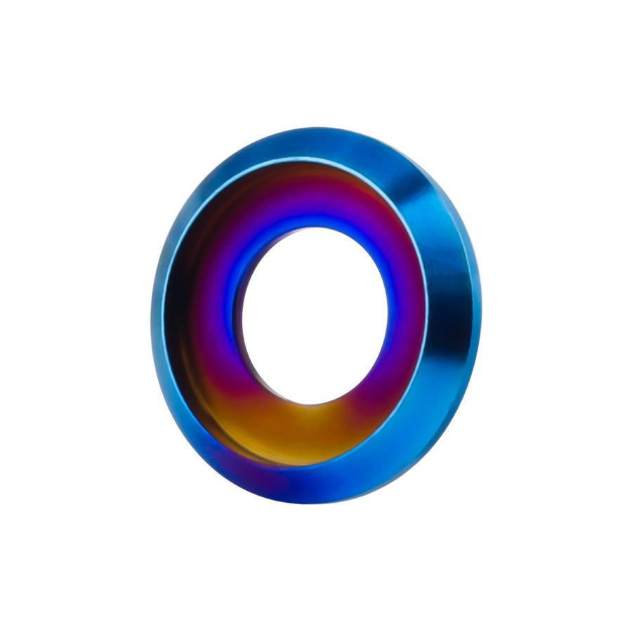 チタンワッシャー M8 外径18mm 座面枠付き 焼きチタン JA1175 | ブランド登録なし | 06