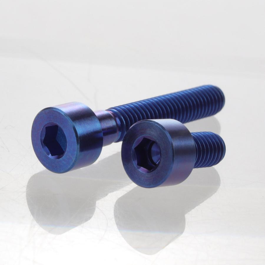 タンクキャップボルト チタンボルト ホンダ車5穴用 燃料タンクカバーボルト 5本セット 青色 ブルー JA1855 | ホンダ | 03