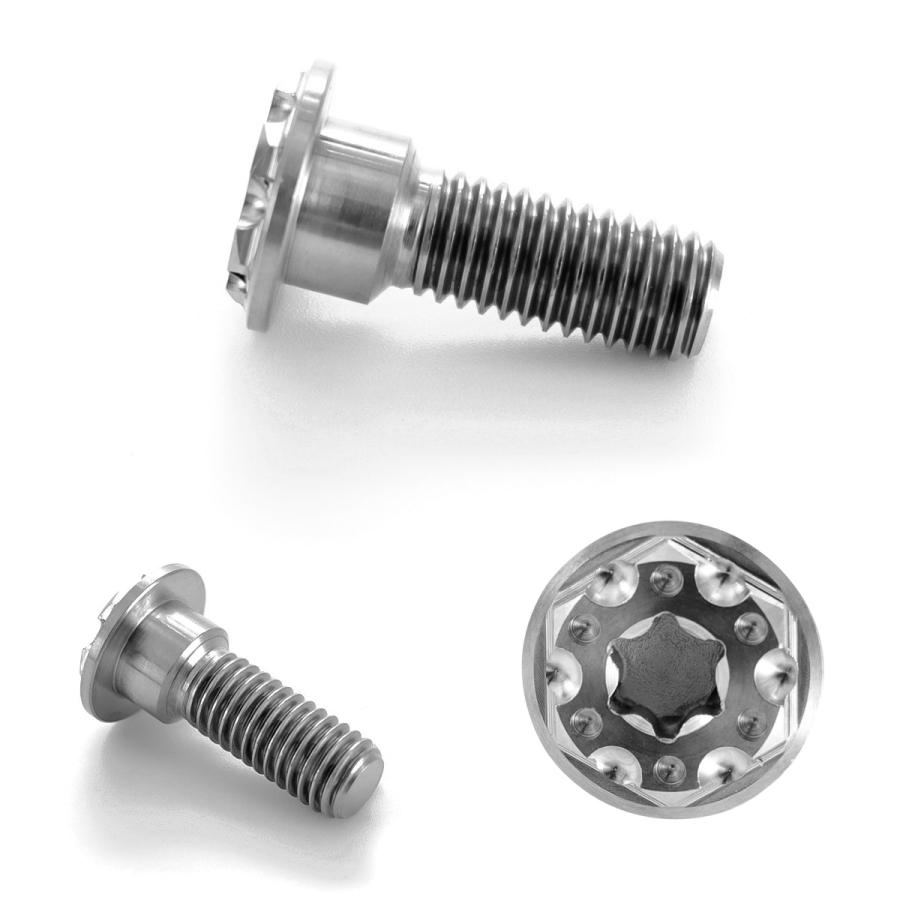 チタンボルト M8×24mm P1.25 ブレーキディスク ローターボルト ホンダ車用 シルバー JA225 | ブランド登録なし | 02
