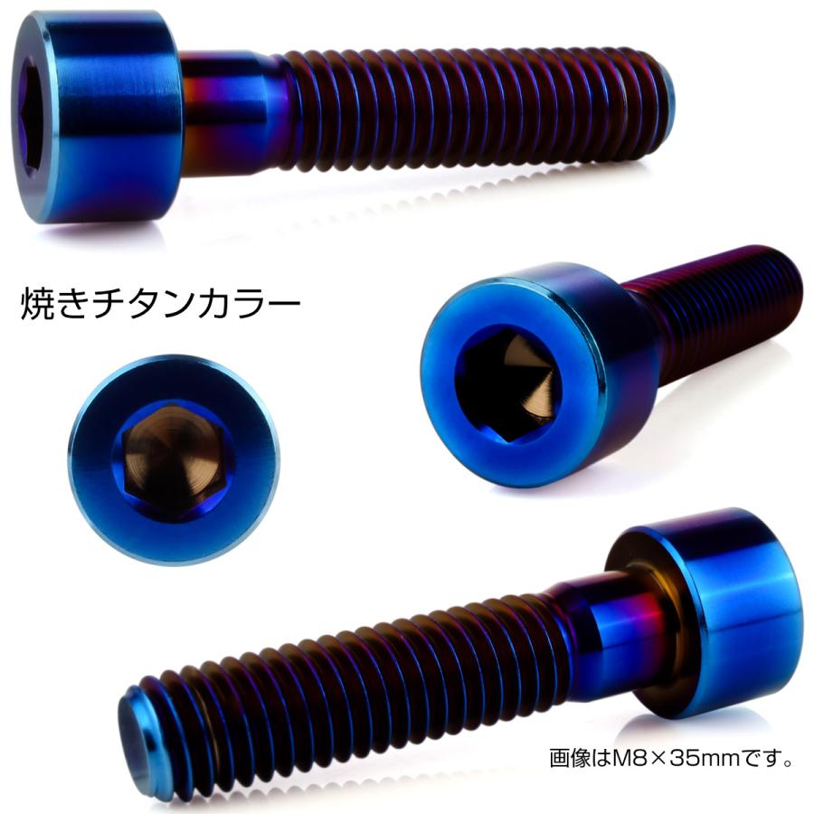 チタンボルト M3×18mm P0.5 キャップボルト キャップスクリュー 六角穴付き ボルト 焼きチタン JA2272 | ブランド登録なし | 02