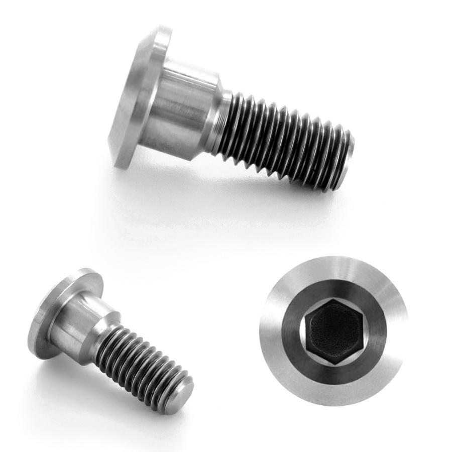 チタンボルト M8×22mm P=1.25 ブレーキディスク ローター ボルト スズキ車用 シルバー 原色 JA229 | スズキ | 02