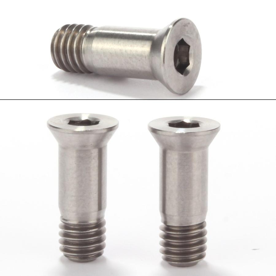 ディレイラープーリー M5×14.2mm チタン ボルト シルバー 自転車 2本セット JA467 | ブランド登録なし | 02