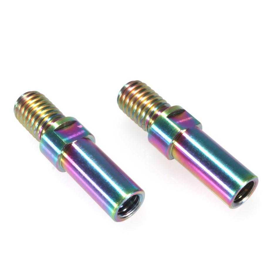 Vブレーキ マウント ボルト M8 P1.25 カンチブレーキ ピボットボルト レインボー 自転車 2個セットJA486 | ブランド登録なし | 02