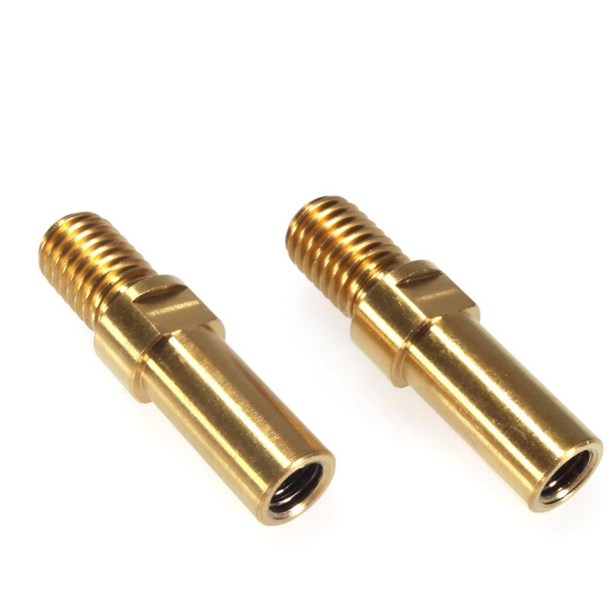 Vブレーキ マウント ボルト M8 P1.25 カンチブレーキ ピボットボルト ゴールド 自転車 2個セットJA487 | ブランド登録なし | 02