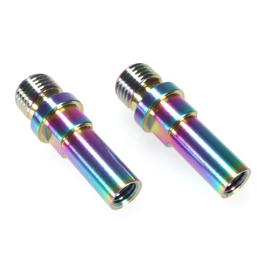 Vブレーキ マウント ボルト M10 P1.0 カンチブレーキ ピボットボルト レインボー 自転車 2個セットJA492 | ブランド登録なし | 02