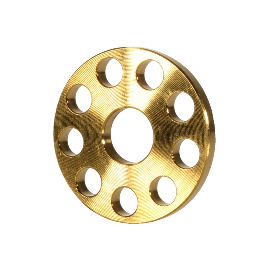 チタンワッシャーM6 外径20mm 平ワッシャー ゴールド フラットワッシャー ホール JA503 | ブランド登録なし | 04