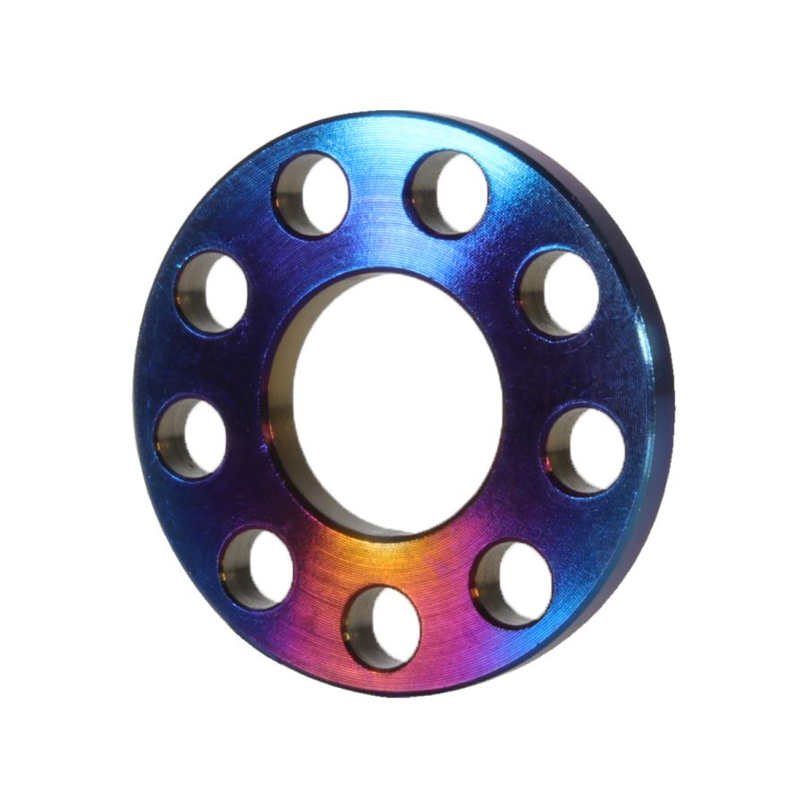 チタンワッシャーM10 外径23mm 平ワッシャー ダークカラー 焼きチタン風 フラットワッシャー ホール JA507 | ブランド登録なし | 04