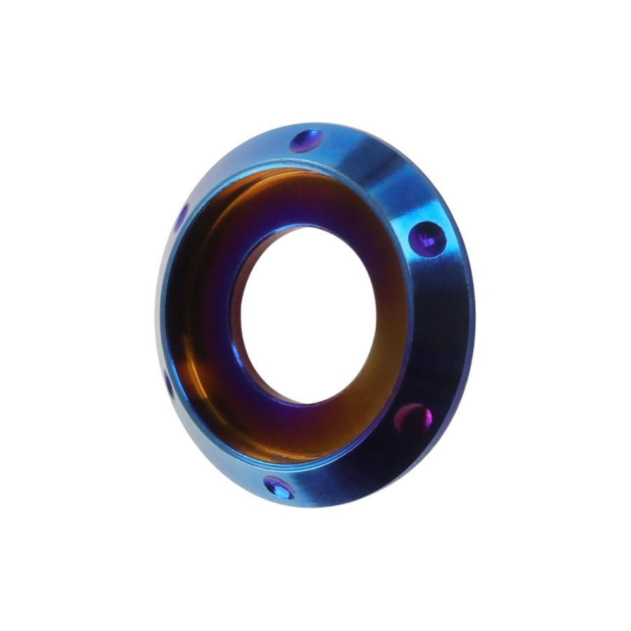 チタンワッシャー M8 外径18mm 座面枠付き 焼きチタンカラー デザイン JA511 | ブランド登録なし | 06