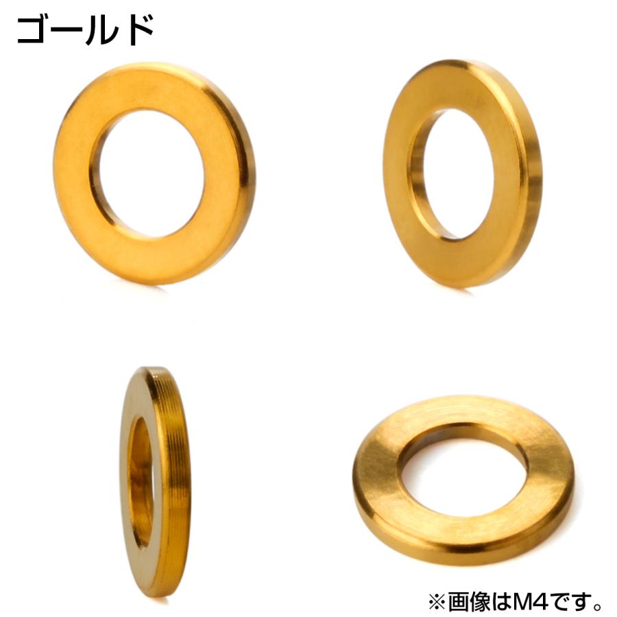 チタンワッシャー M10 外径20mm 平ワッシャー フラットワッシャー