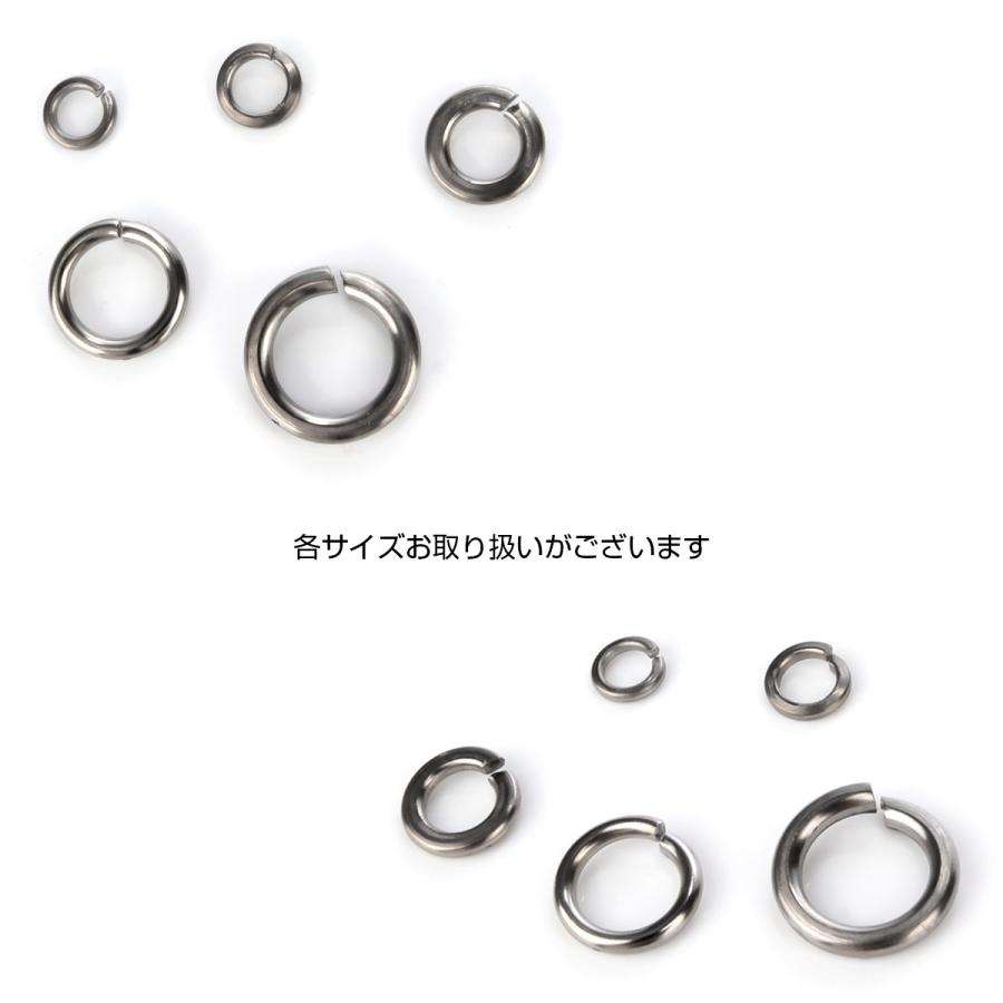 64チタン製 M8 スプリングワッシャー 外径12.5mm バネワッシャー シルバー JA526 | ブランド登録なし | 03