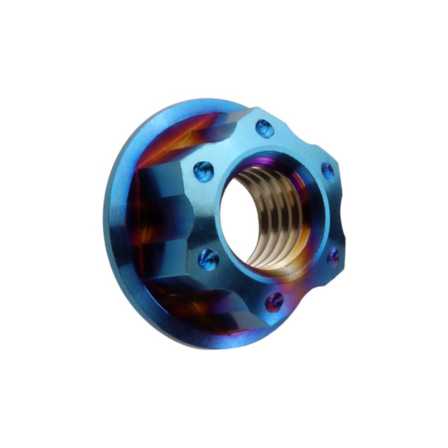 チタンナット M8 P1.25 六角ナット フランジ付 焼チタンカラー スター JA576 | ブランド登録なし | 04