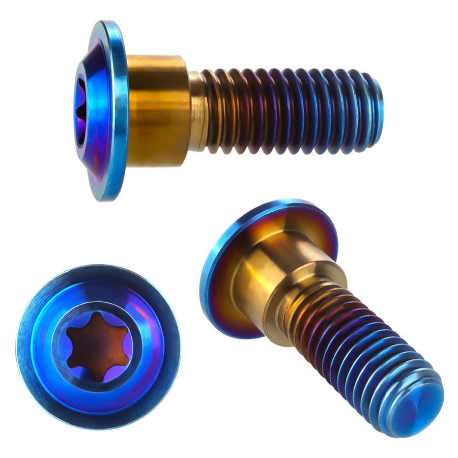 チタンボルト M8×24mm P=1.25 ブレーキディスク ローター ボルト ホンダ車用 焼きチタン JA810 | ホンダ | 02