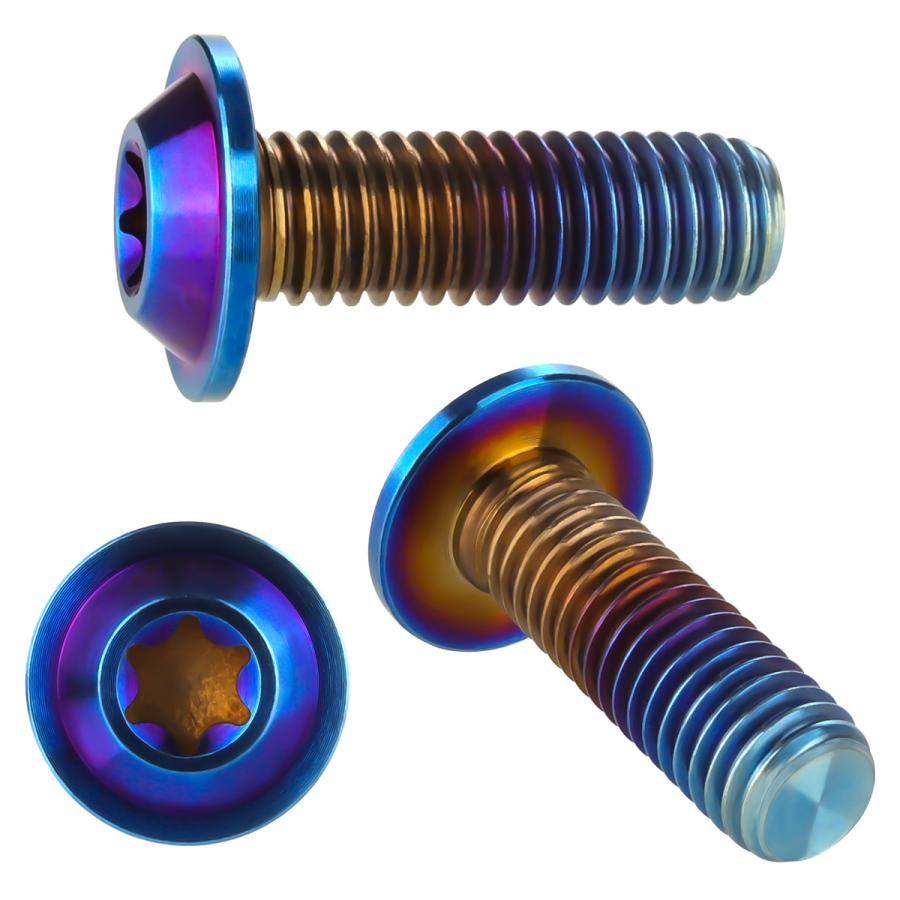 チタンボルト M8×25mm P=1.25 ブレーキディスク ローター ボルト ヤマハ車用 焼きチタン JA812 | ヤマハ発動機 | 02