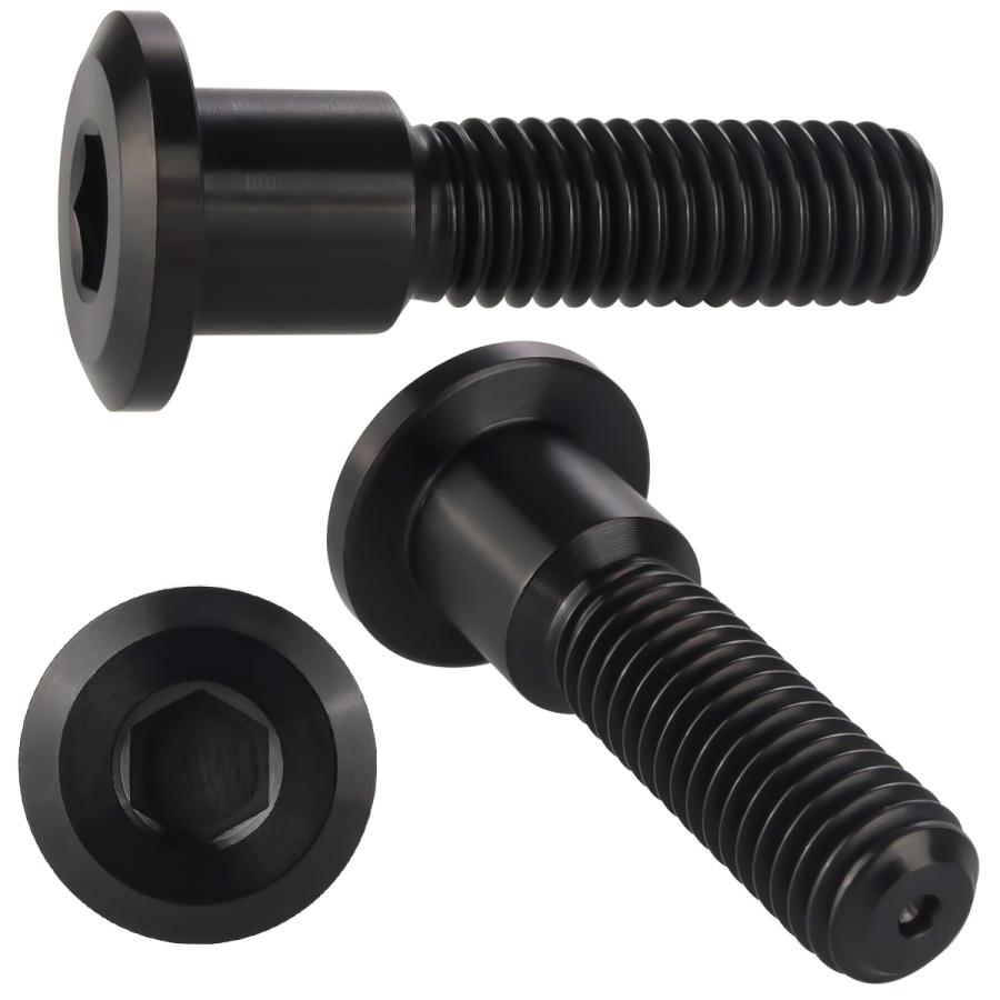 チタンボルト M8×33mm P=1.25 ブレーキディスク ローター ボルト スズキ車用 ブラック JA815 | スズキ | 02