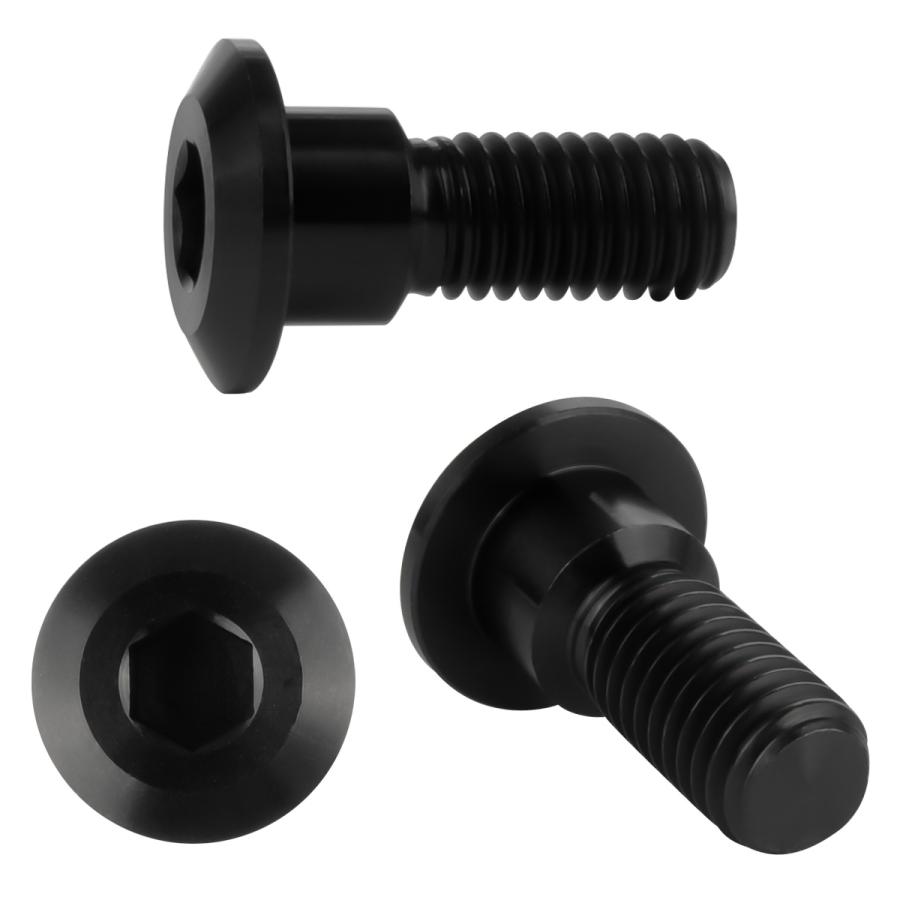 チタンボルト M8×22mm P1.25 ブレーキディスク ローターボルト スズキ車用 ブラック JA817 | ブランド登録なし | 02