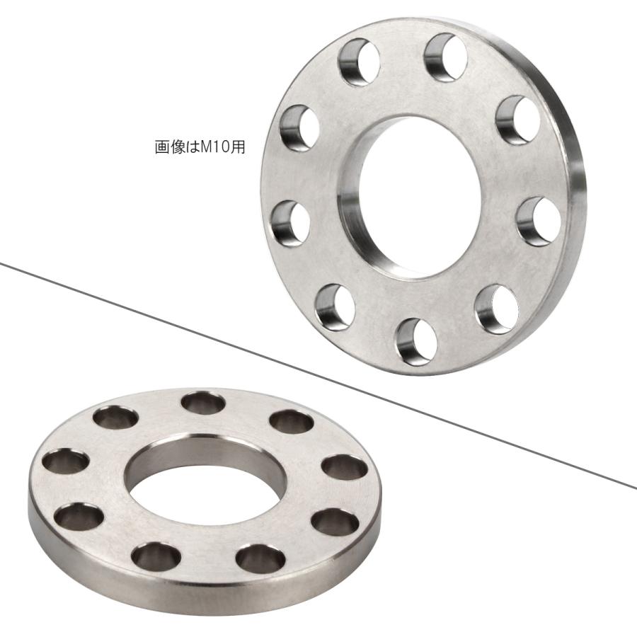 チタンワッシャーM8 外径20mm  平ワッシャー フラットワッシャー シルバー JA889 | ブランド登録なし | 01