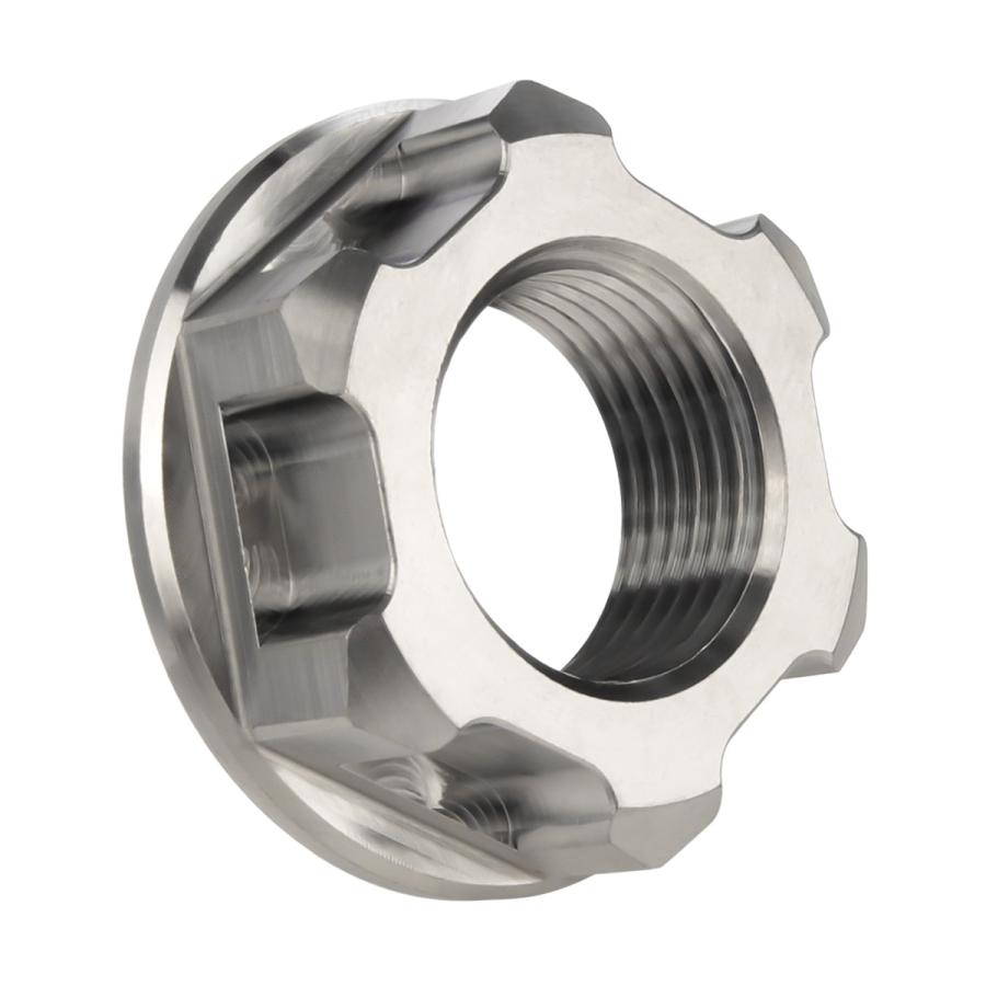 チタンナット M20 P1.5 六角ナット セレート無し フランジナット