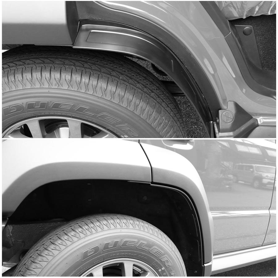 ジムニーノマド JC74W リアフェンダーライナー インナーフェンダー マッドガード 泥除け リアフェンダーカバー カスタム パーツ 専用設計 LB0069 | ジムニー | 03