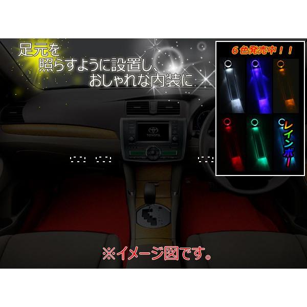 汎用LEDスポットライト（フロア＆オーディオ用） レッド P-252 | ブランド登録なし | 02