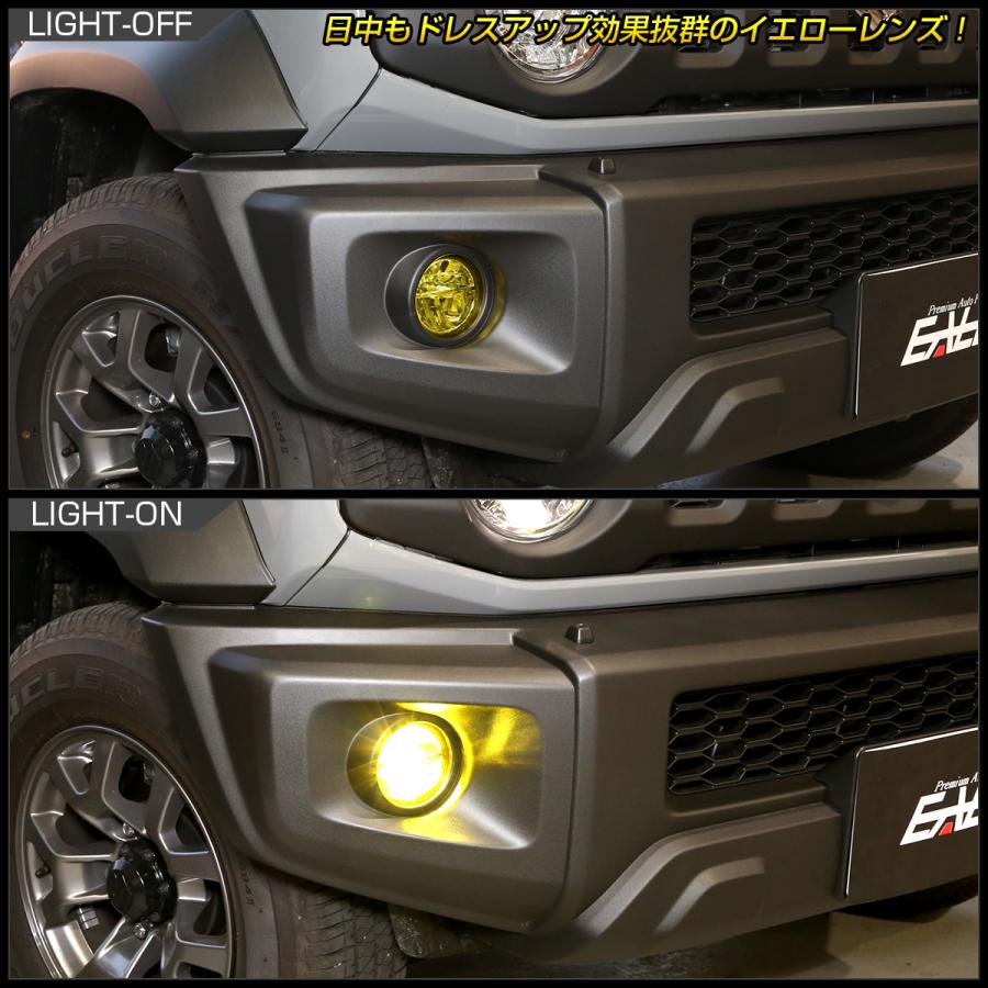 LED フォグランプ イエロー ホンダ ニッサン 汎用 純正互換 ランプユニット 2個セット P-325 | ホンダ | 03