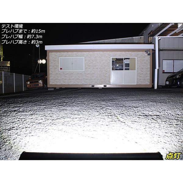 LED 作業灯 ワークライト ライトバー 12V 24V 90W 防水 P-353 : オート