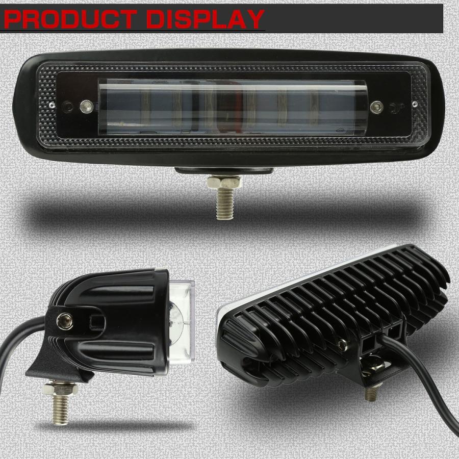LED 警告灯 レッド ブルー ゾーン ビームライト フォークリフト レッカー車 重機 DC12-80V 進入禁止区域 P-453 | ブランド登録なし | 03