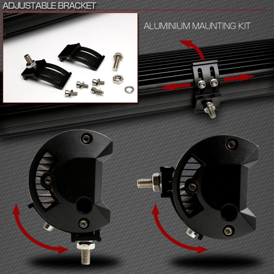 LED ライトバー 作業灯 ワークライト 12V 24V 288W ハイパーコンボ 20