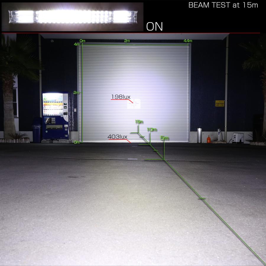 LED ライトバー 作業灯 ワークライト 12V 24V 288W ハイパーコンボ 20