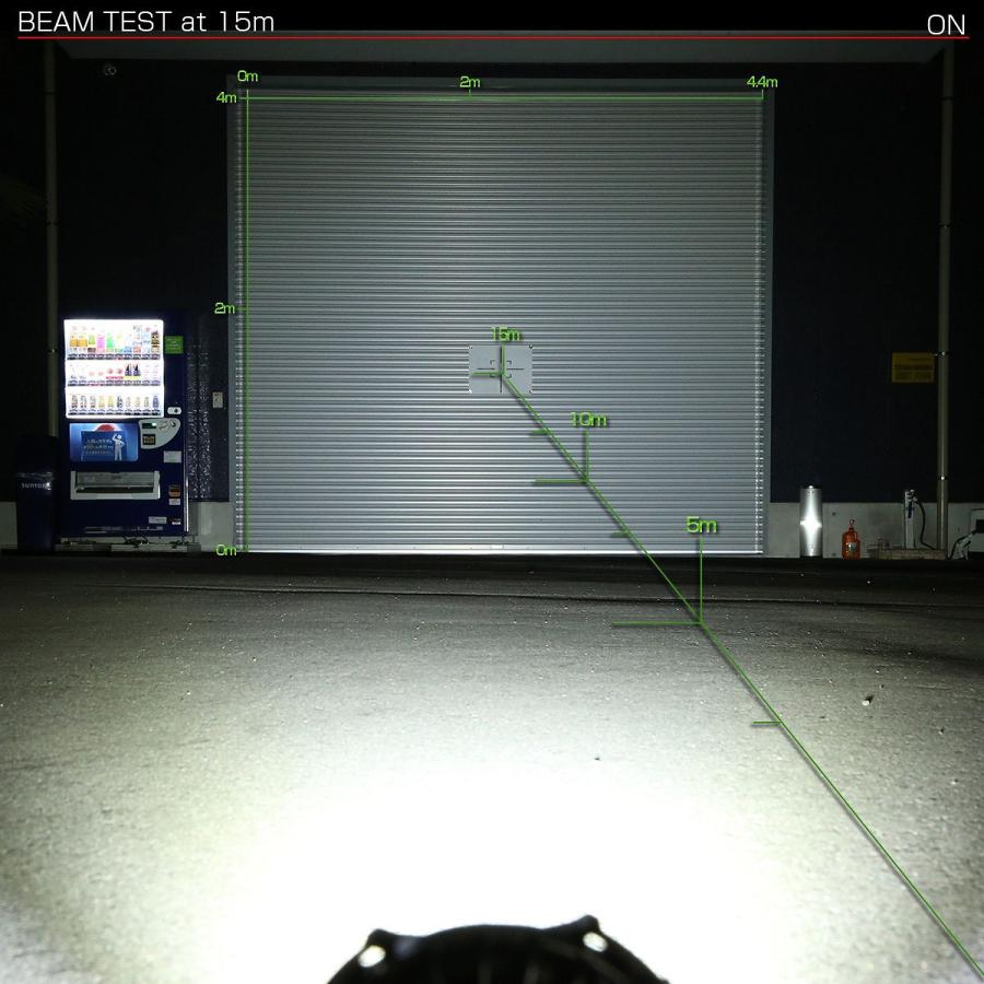 LED 作業灯 ワークライト 30W ブルー マーカー内蔵 4WD オフ