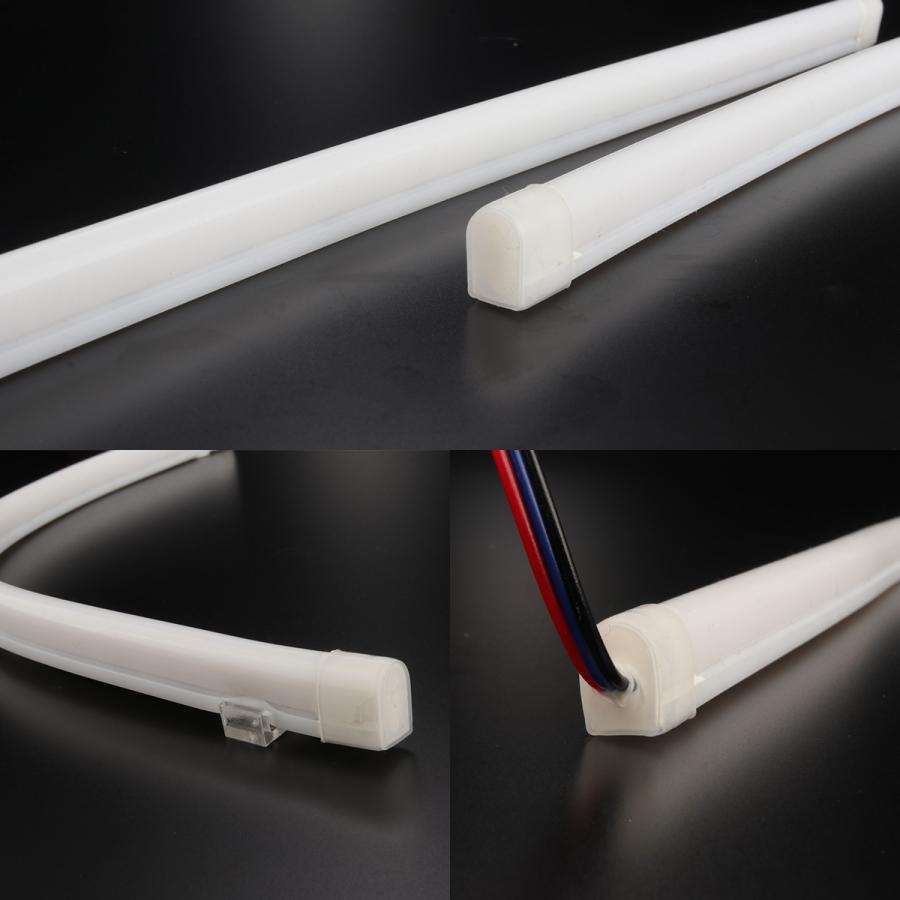 ホワイトLEDチューブライト ３本 ホワイトLEDチューブライト 3本 LED シリコン チューブ ライト