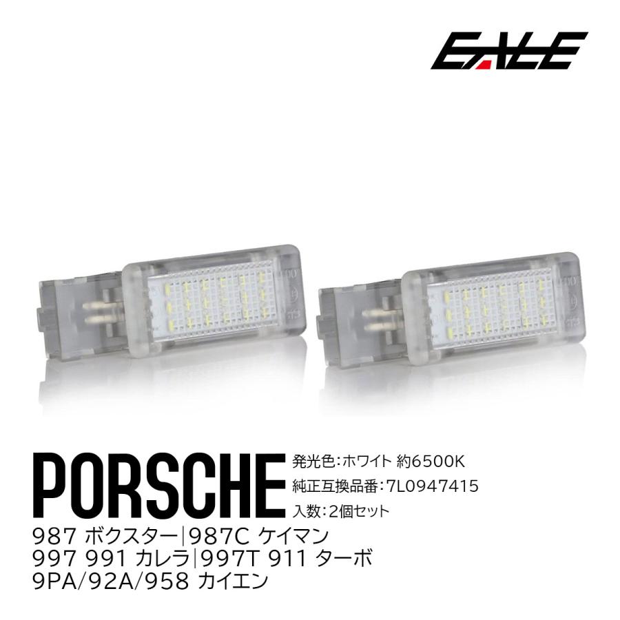 PORSCHE LEDインテリアランプ フットランプ ポルシェ カイエン