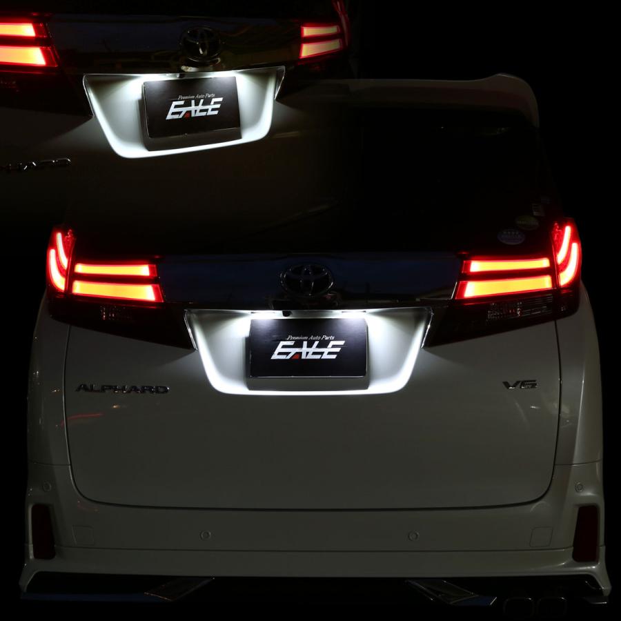トヨタ（TOYOTA） LED ライセンスランプ 30系 アルファード ヴェル
