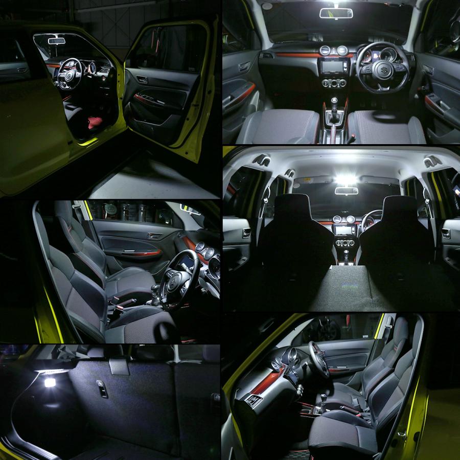 スイフト スイフトスポーツ LED ルームランプ ホワイト 7000K R